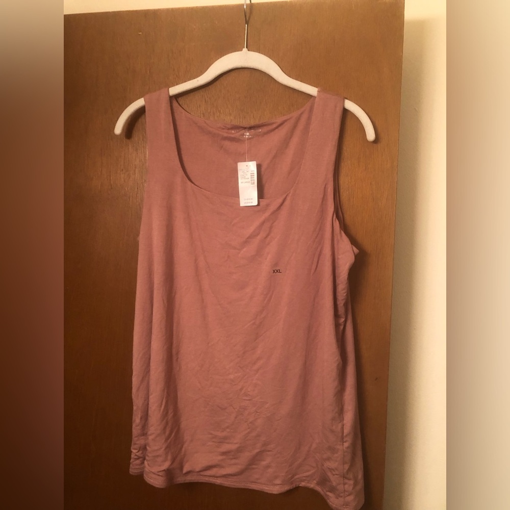 Maurices XXL Simply Smooth Double Layer Square Neck Tank Top